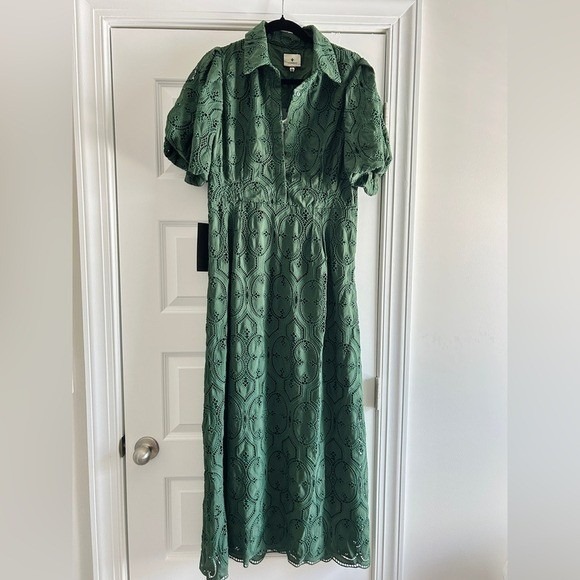 TUCKERNUCK Olive Eyelet Delaney Dress NWT size XS - Picture 6 of 8